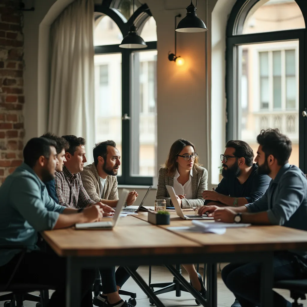 Equipo de MexFinanza en una reunión estratégica