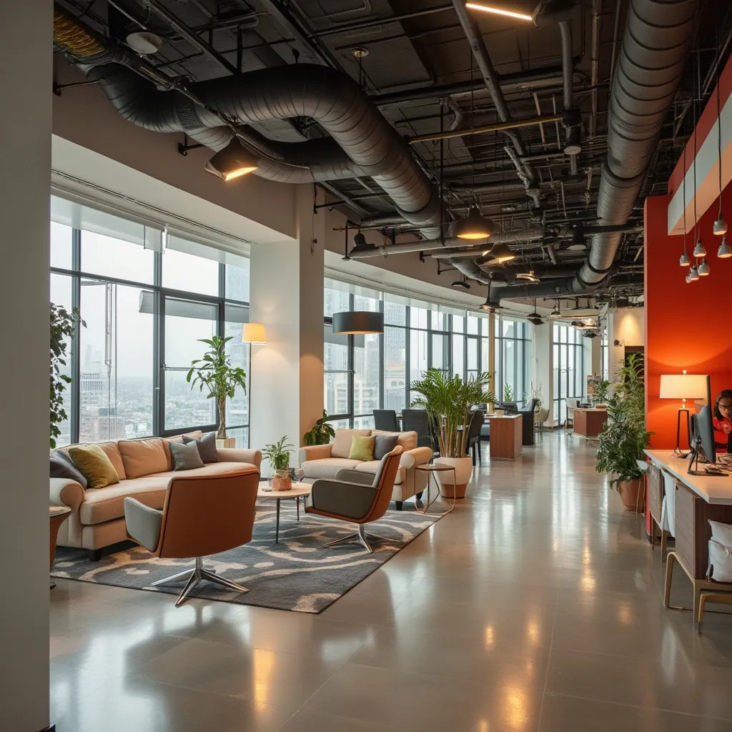 Oficinas modernas de MexFinanza en Ciudad de México